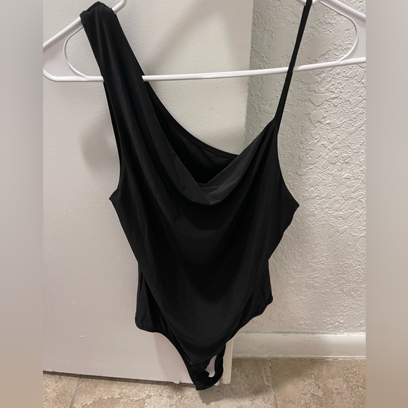 2 Saints Black Asymmetrical Body Suit - Picture 5 of 5